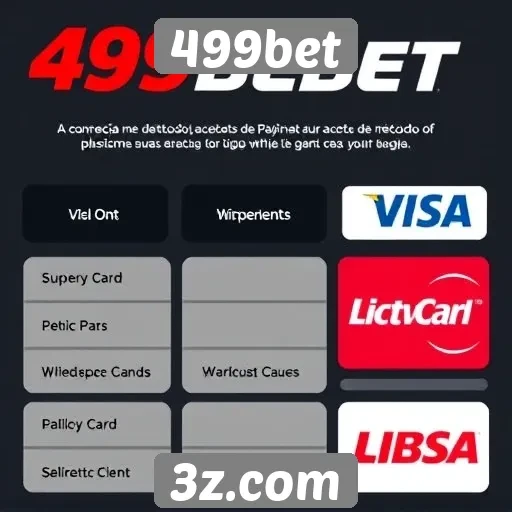 Metodos de pagamento aceitos na plataforma 499bet